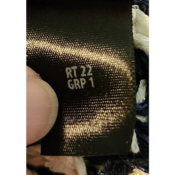 St. John Navy & Ecru Striped Sweater, Small, NWT - Picture 7 of 7